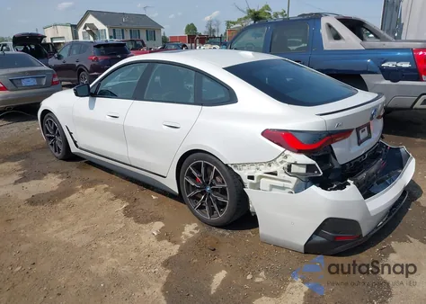 2024 BMW I4 Edrive40 from USA, damaged, VIN WBY73AW04RFR87603